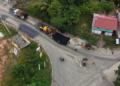 Jalan Kaltim-Kalteng Dikebut