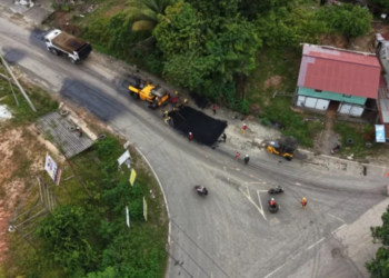 Jalan Kaltim-Kalteng Dikebut