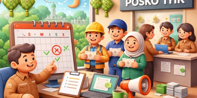 Disnakertrans Kaltim Ingatkan Bayar THR Tepat Waktu