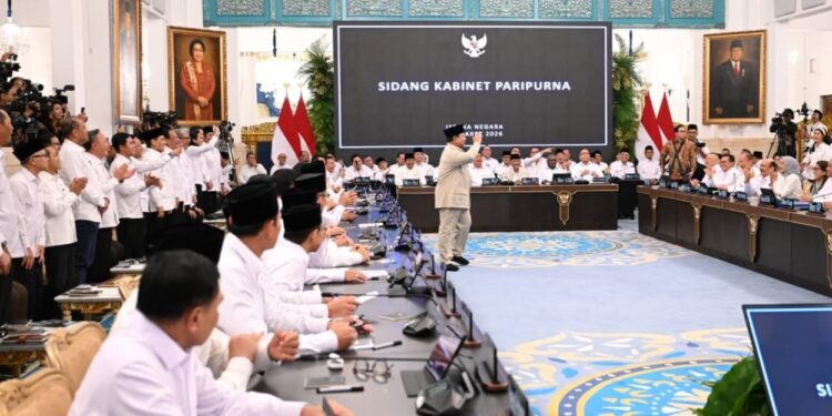 Presiden Ajak Kabinet Tunjukkan Teladan Kesederhanaan