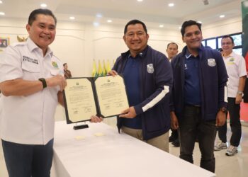 Bupati Mudyat Dilantik Jadi Ketua PBSI Kaltim 2025–2029