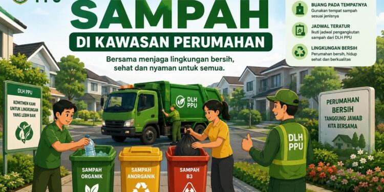 DLH PPU Perketat Pengelolaan Sampah Di Kawasan Perumahan