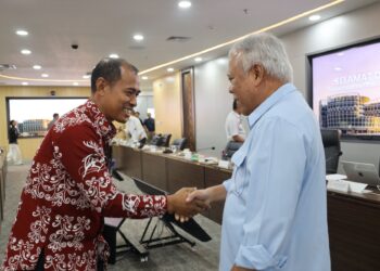 Asisten II Setda PPU Hadiri Rakor Tindak Lanjut Penertiban Bukit Tengkorak